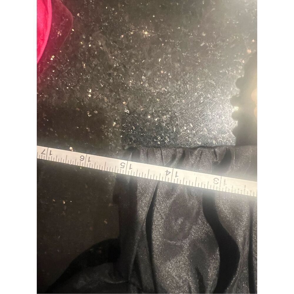 Hutch Black Tyla Top with Pearl Strap Cocktail Babydoll top Size S - Picture 7 of 8